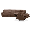Liberty Furniture Collins Power Recline 6 Piece Sectional Sofa - Brown