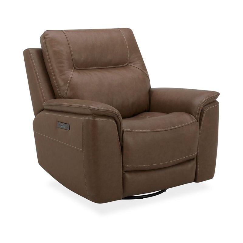 Liberty Furniture Collins Power Recline Sofa & Recliner - Brown