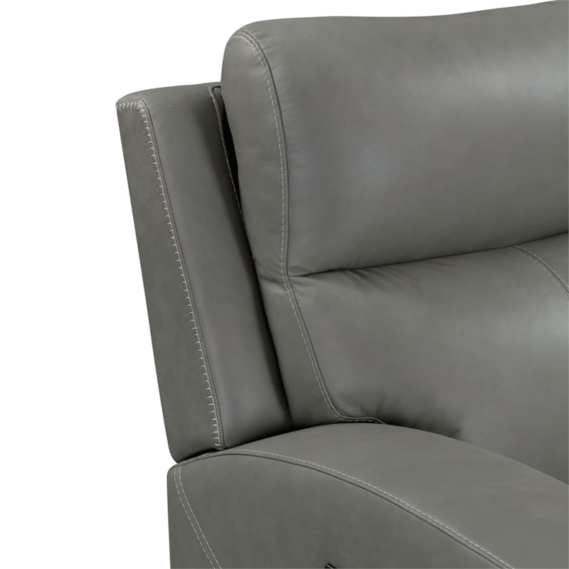 Liberty Furniture Camden Power Recline Sofa - Gray