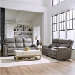 Liberty Furniture Camden Power Recline Sofa & Loveseat - Gray