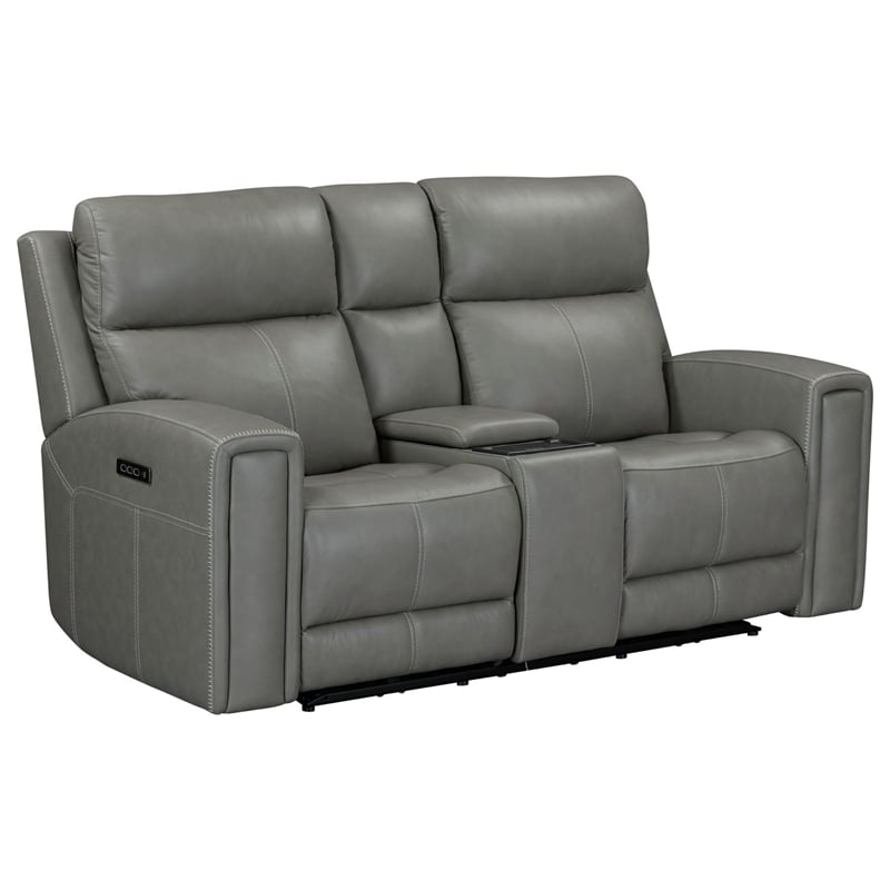 Liberty Furniture Camden Power Recline Sofa with Loveseat & Recliner - Gray