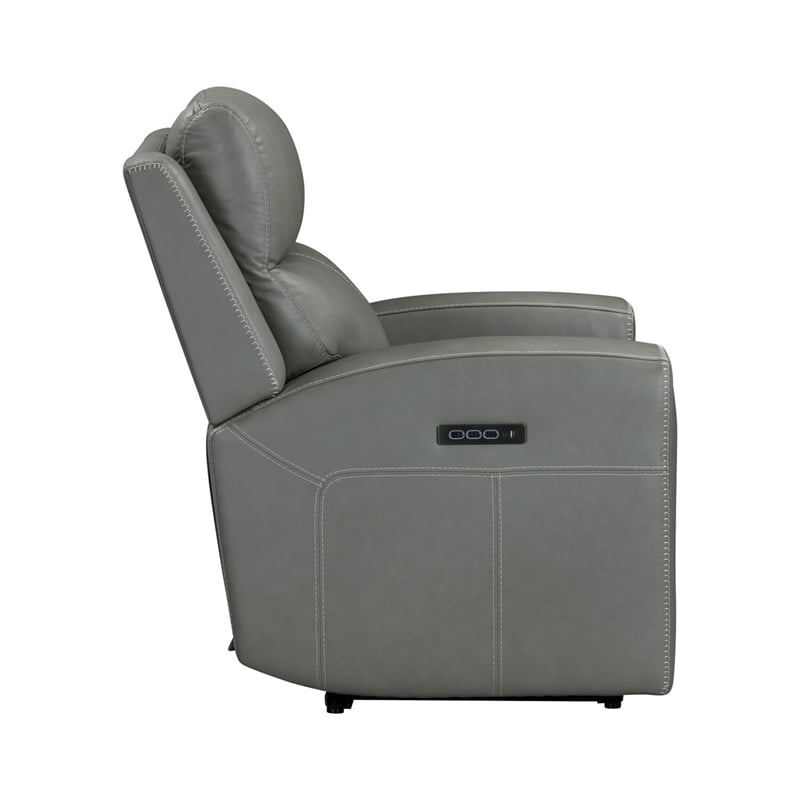 Liberty Furniture Camden Power Recline Sofa with Loveseat & Recliner - Gray
