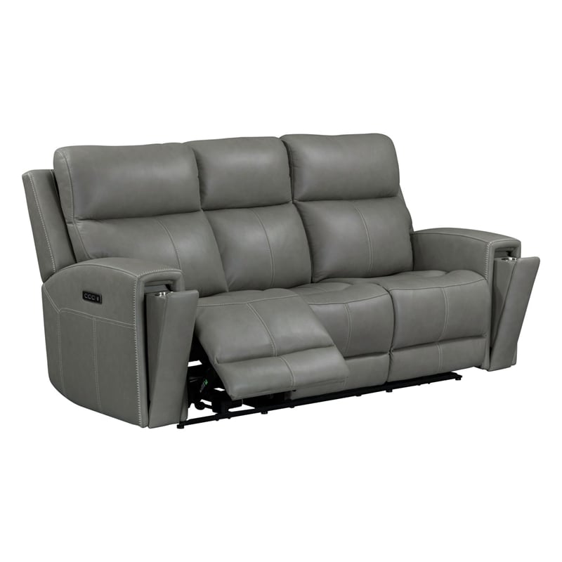 Liberty Furniture Camden Power Recline Sofa with Loveseat & Recliner - Gray