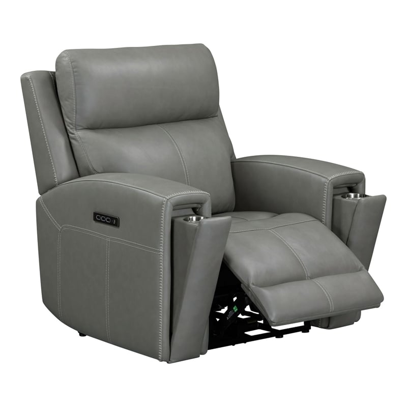 Liberty Furniture Camden Power Recline Sofa & Recliner - Gray