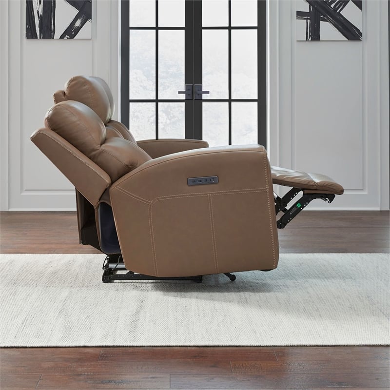 Liberty Furniture Camden Power Recline Sofa & Loveseat - Brown