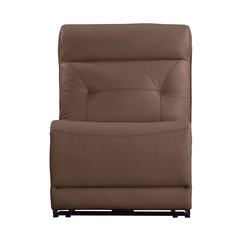 Liberty Furniture Beckham Power Recline 6 Piece Sectional Sofa - Brown