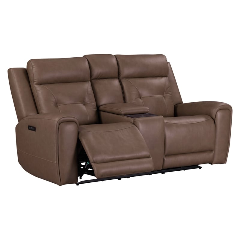 Liberty Furniture Beckham Power Recline Sofa & Loveseat - Brown