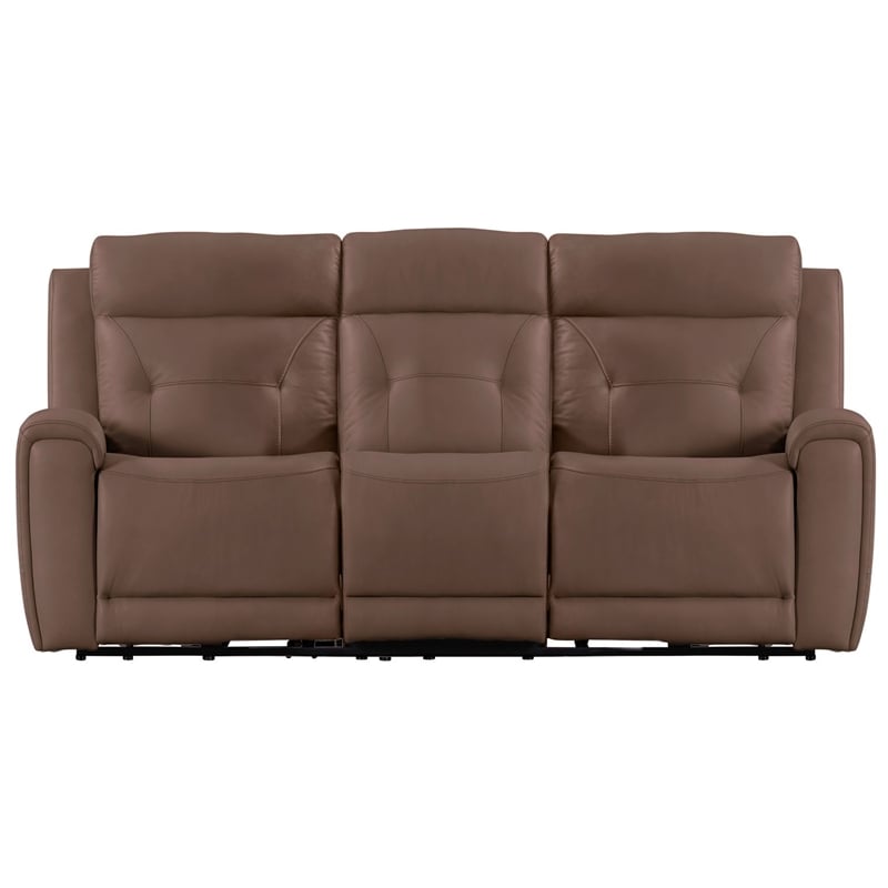 Liberty Furniture Beckham Power Recline Sofa with Loveseat & Recliner - Brown