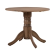 Liberty Furniture Brook Bay Dining Drop Leaf Table - Sandstone Brown Wood