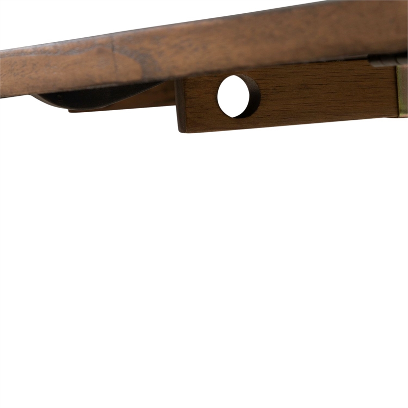 Liberty Furniture Brook Bay Dining Drop Leaf Table - Sandstone Brown Wood