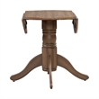 Liberty Furniture Brook Bay Dining Drop Leaf Table - Sandstone Brown Wood