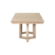 Liberty Furniture Proximity Place Dining Room Double Pedestal Table - Brown Birch Wood