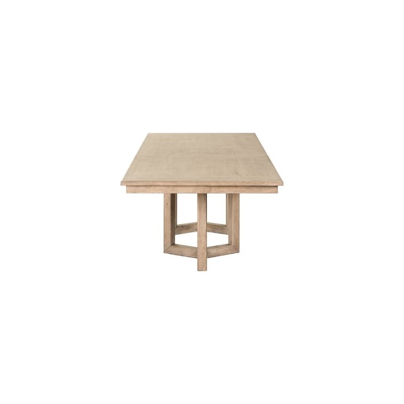 Liberty Furniture Proximity Place Dining Room Double Pedestal Table - Brown Birch Wood