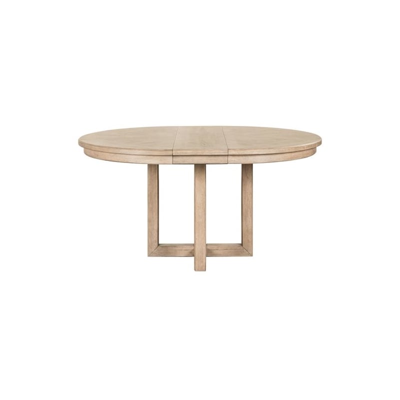 Liberty Furniture Proximity Place Dining Room Pedestal Table - Brown Birch Wood