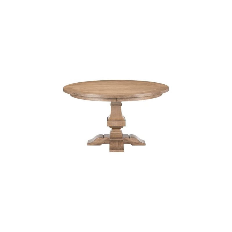 Liberty Furniture Haven Hills Dining Room Pedestal Table - Brown Birch Wood