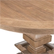 Liberty Furniture Haven Hills Dining Room Pedestal Table - Brown Birch Wood