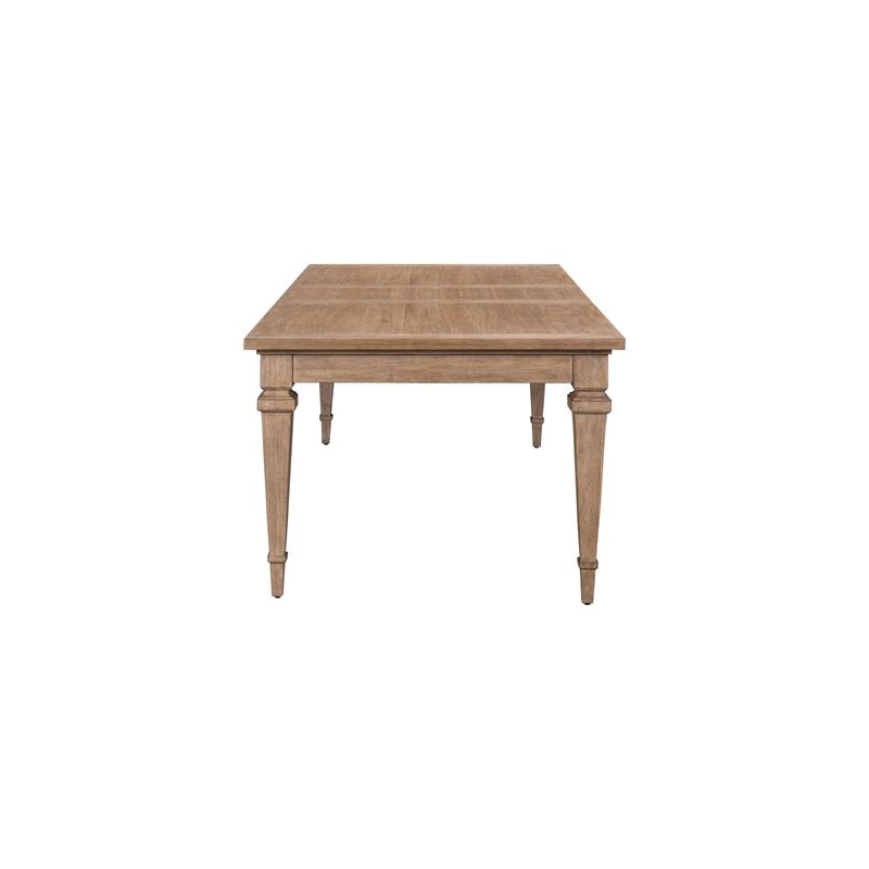 Liberty Furniture Haven Hills Dining Room Rectangular Leg Table Brown Birch Wood