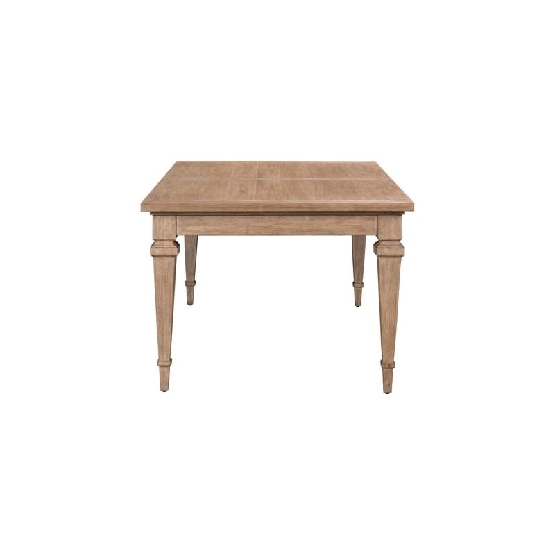 Liberty Furniture Haven Hills Dining Room Rectangular Leg Table Brown Birch Wood