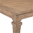 Liberty Furniture Haven Hills Dining Room Rectangular Leg Table Brown Birch Wood