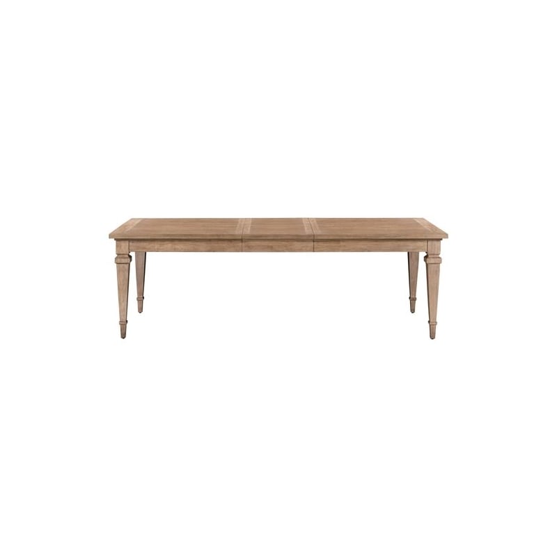 Liberty Furniture Haven Hills Dining Room Rectangular Leg Table Brown Birch Wood
