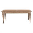 Liberty Furniture Haven Hills Dining Room Rectangular Leg Table Brown Birch Wood
