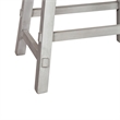 Liberty Furniture Creations Kitchen 24 Inch Sawhorse Counter Stool - White Wood