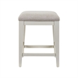 Liberty Furniture Berkly Square Upholstered Console Stool - Linen & Khaki Beige Wood