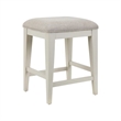 Liberty Furniture Berkly Square Upholstered Console Stool - Linen & Khaki Beige Wood