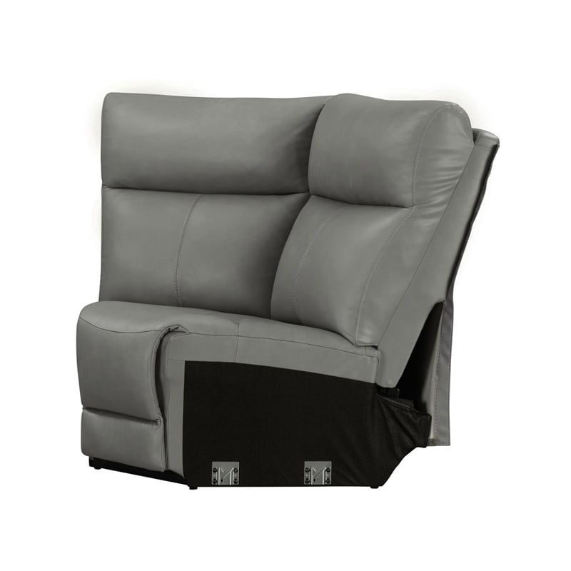 Liberty Furniture Camden Power Recline 6 Piece Sectional Sofa - Gray