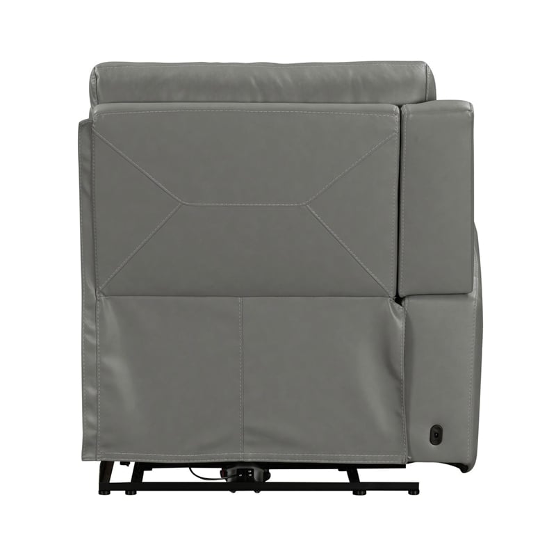 Liberty Furniture Camden Power Recline 6 Piece Sectional Sofa - Gray