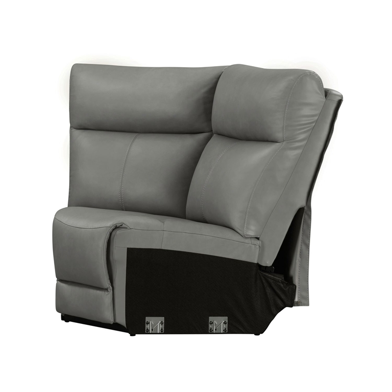 Liberty Furniture Camden Power Recline 6 Piece Sectional Sofa - Gray