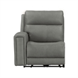 Liberty Furniture Camden Power Recline 6 Piece Sectional Sofa - Gray