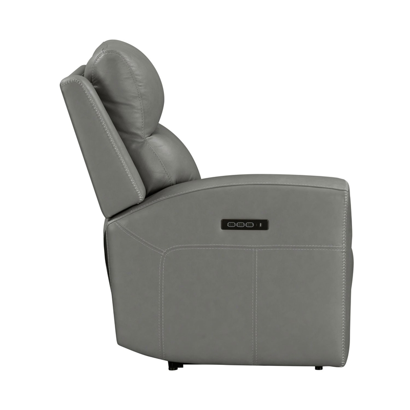 Liberty Furniture Camden Power Recline 6 Piece Sectional Sofa - Gray