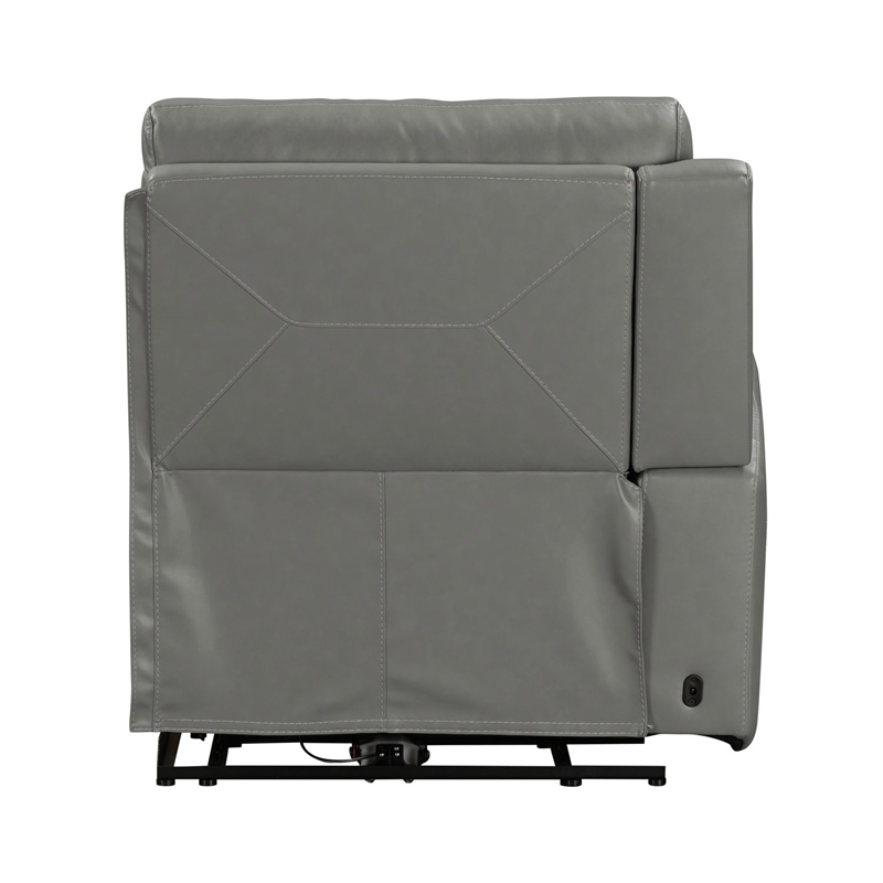 Liberty Furniture Camden Power Recline 6 Piece Sectional Sofa - Gray
