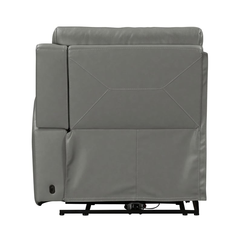Liberty Furniture Camden Power Recline 6 Piece Sectional Sofa - Gray