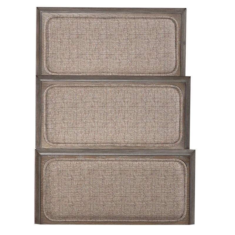 Liberty Furniture Magnolia Manor Slip Proof Pet Steps 18 Inch Height - White Oak
