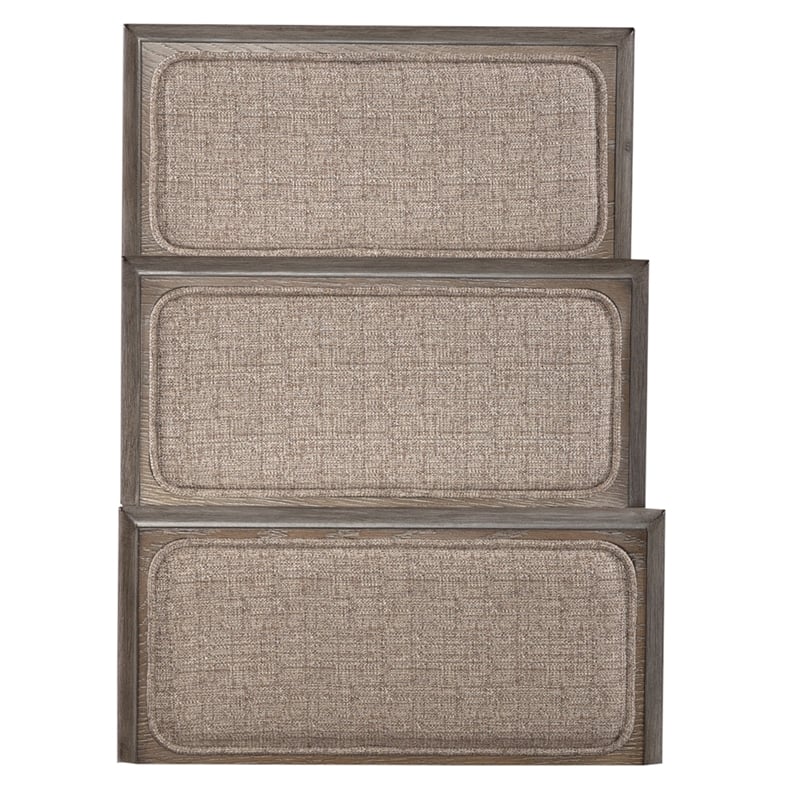 Liberty Furniture Magnolia Manor Slip Proof Pet Steps 18 Inch Height - White Oak