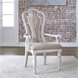 Liberty Furniture Magnolia Manor Alt 7 Piece Double Pedestal Table Set - White