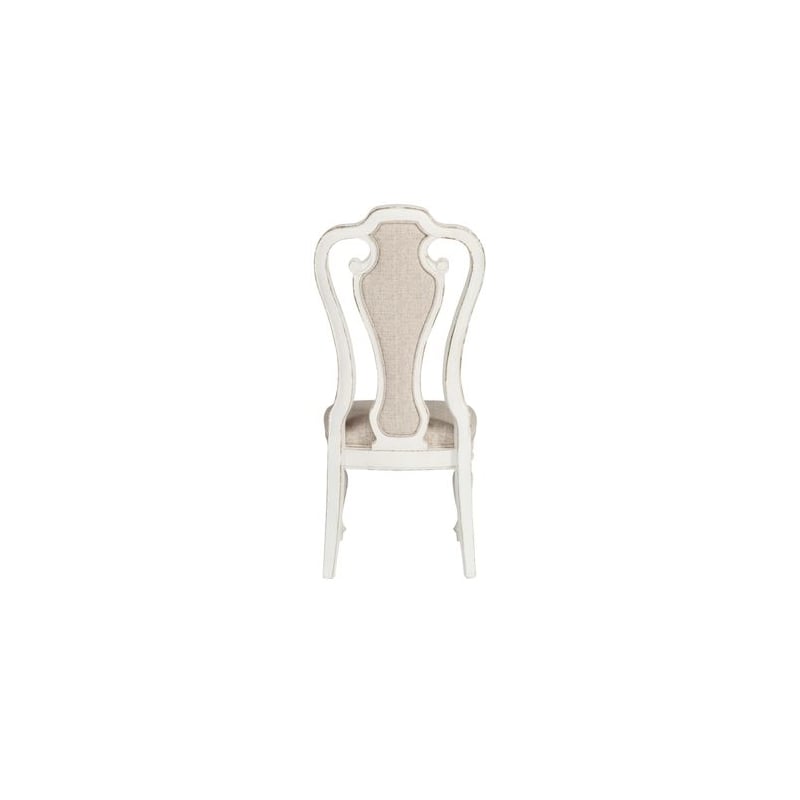 Liberty Furniture Magnolia Manor Alt 7 Piece Double Pedestal Table Set - White