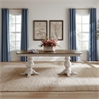 Liberty Furniture Magnolia Manor Alt 7 Piece Double Pedestal Table Set - White