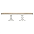 Liberty Furniture Magnolia Manor Alt 7 Piece Double Pedestal Table Set - White