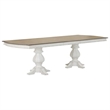 Liberty Furniture Magnolia Manor Alt 7 Piece Double Pedestal Table Set - White