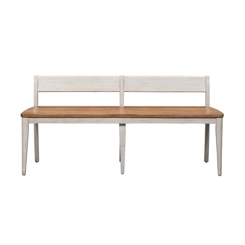 Liberty Furniture Farmhouse Reimagined 6 Piece Trestle Set - White