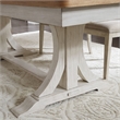 Liberty Furniture Farmhouse Reimagined 7 Piece Trestle Table Set - White