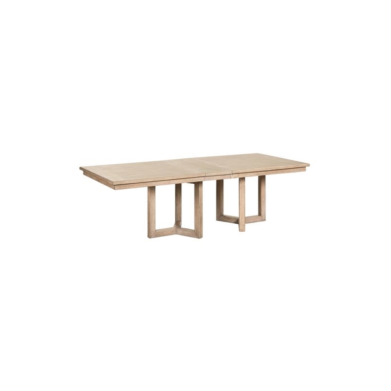Liberty Furniture Proximity Place 7 Piece Double Pedestal Table Set - Brown