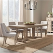 Liberty Furniture Proximity Place Opt 5 Piece Double Pedestal Table Set - Brown