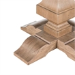 Liberty Furniture Haven Hills 5 Piece Pedestal Table Set - Brown