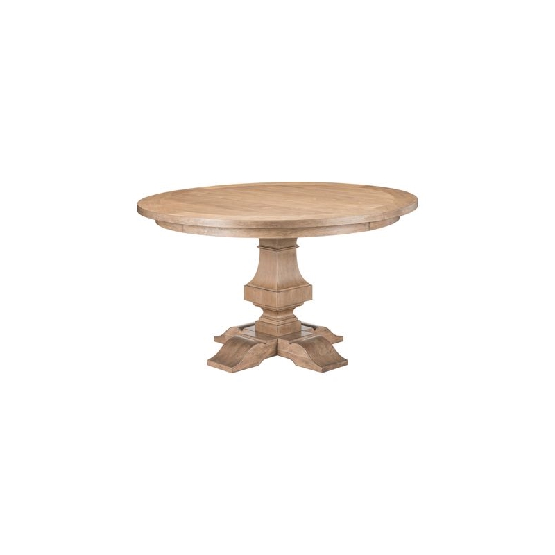 Liberty Furniture Haven Hills Opt 5 Piece Pedestal Table Set - Brown