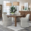 Liberty Furniture Shaker Lakes 5 Piece Rectangular Table Set - Brown