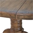 Liberty Furniture Carolina Crossing 5 Piece Gathering Table Dining Room Set with Chairs - Brown Wood